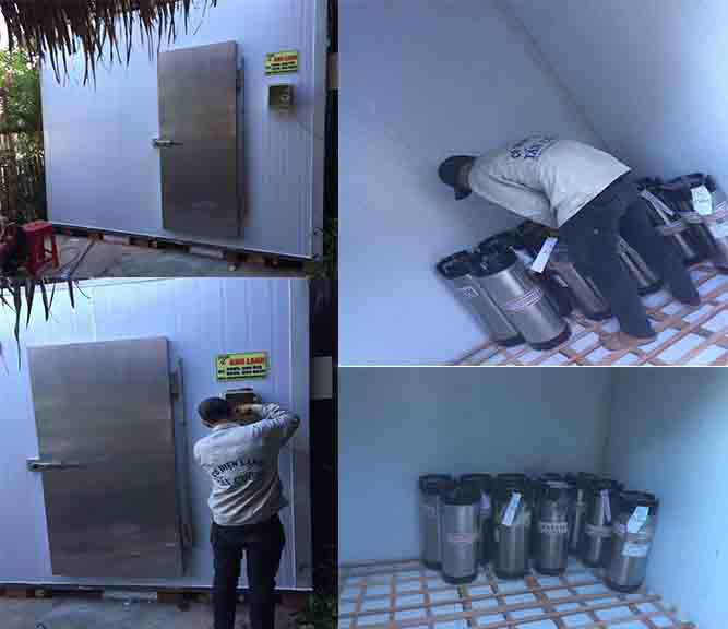 kho lạnh bia nhập khẩu